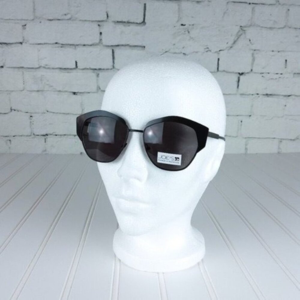 Joe's Jeans Black Cat Eye Sunglasses